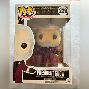 Funko POP Movies: The Hunger Games - President Snow Action Figure #229